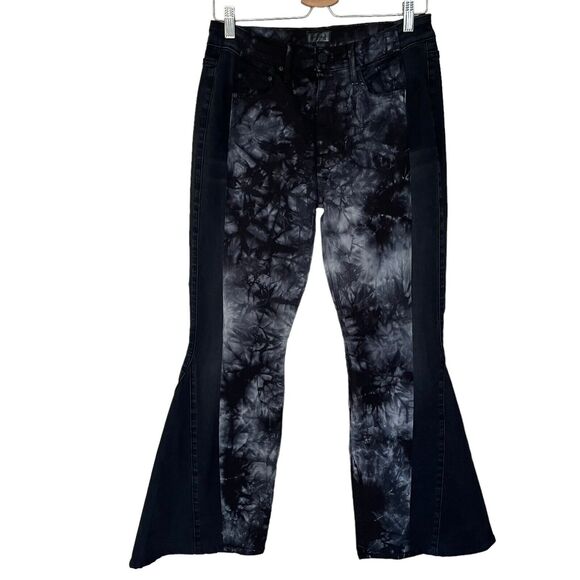 Mother Jeans upcycled tie dyed size flare size 32 - Picture 1 of 6